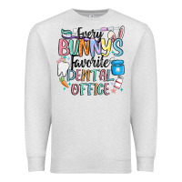 Oatmeal Heather every bunnys favorite dental office Premium Sweatshirt - MaliasSmallBusiness