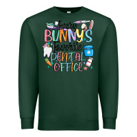 Sports Green every bunnys favorite dental office Premium Sweatshirt - MaliasSmallBusiness