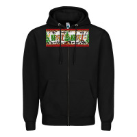 Black Noel Zipper Hoodie - Artiststas