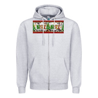 Heather Grey Noel Zipper Hoodie - Artiststas
