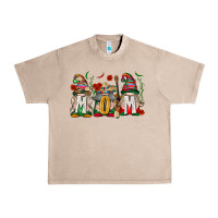 French Oak Mexican Mom Gnome Urban Heavy Tee - texasbilliewilder