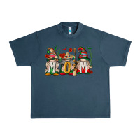 Midnight Navy Mexican Mom Gnome Urban Heavy Tee - texasbilliewilder