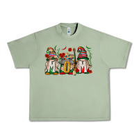 Oil Green Mexican Mom Gnome Urban Heavy Tee - texasbilliewilder