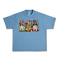 Pebble Blue Mexican Mom Gnome Urban Heavy Tee - texasbilliewilder