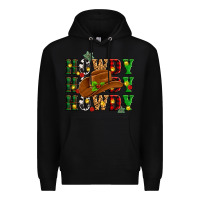 Black Howdy Howdy Howdy christmas Premium Hoodie - MaliasSmallBusiness