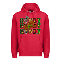Cardinal Howdy Howdy Howdy christmas Premium Hoodie - MaliasSmallBusiness
