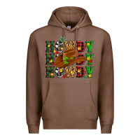 Chestnut Howdy Howdy Howdy christmas Premium Hoodie - MaliasSmallBusiness