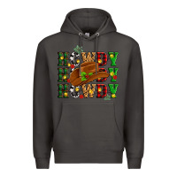 Smoke Howdy Howdy Howdy christmas Premium Hoodie - MaliasSmallBusiness