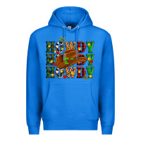 True Royal Howdy Howdy Howdy christmas Premium Hoodie - MaliasSmallBusiness