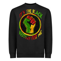 Black it's the black history for me Heavyweight Sweatshirt - Zillion Design Studio