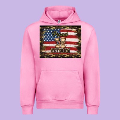 Proud Veteran Veterans Day Urban Hoodie Designed By Jasminsmagicworld