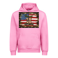 Fuchsia Pink proud veteran veterans day Urban Hoodie - Jasminsmagicworld