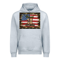 Heather Grey proud veteran veterans day Urban Hoodie - Jasminsmagicworld