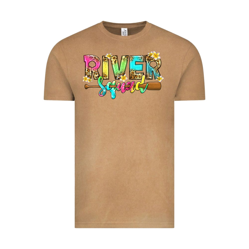River Squad With Leopard Vintage Tee by texasbilliewilder | Teevron