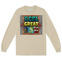 Mushroom reel great dad Long Sleeve Tee - HRA Design Shop