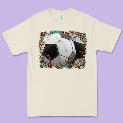 Sports Soccer Background Premium Tee Designed By Artiststas