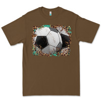 Cacao sports soccer background Premium Tee - Artiststas