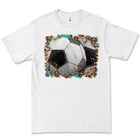 White sports soccer background Premium Tee - Artiststas