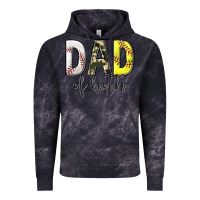 Cloud Black dad of both with softball and baseball Vintage Hoodie - texasbilliewilder