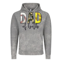 Cloud Rock dad of both with softball and baseball Vintage Hoodie - texasbilliewilder