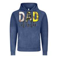 Vintage Denim dad of both with softball and baseball Vintage Hoodie - texasbilliewilder