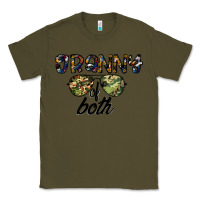 Army Green granny of both Classic Tee - CowhideDigitalArt