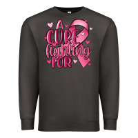 Smoke a cure fighting for Premium Sweatshirt - MaliasSmallBusiness