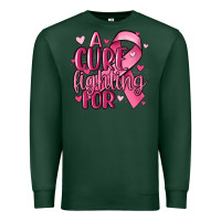 Sports Green a cure fighting for Premium Sweatshirt - MaliasSmallBusiness