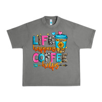 Tornado life happens coffee helps Urban Heavy Tee - Zillion Design Studio