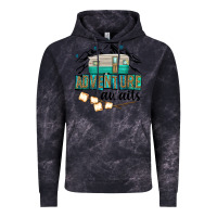 Cloud Black adventure awaits Vintage Hoodie - texasbilliewilder