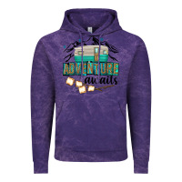 Cloud Purple adventure awaits Vintage Hoodie - texasbilliewilder