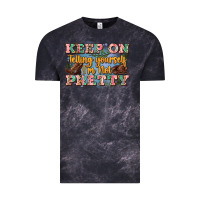 Cloud Black keep on telling yourself i'm not pretty Vintage Tee - Zillion Design Studio