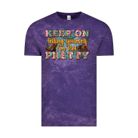 Cloud Purple keep on telling yourself i'm not pretty Vintage Tee - Zillion Design Studio
