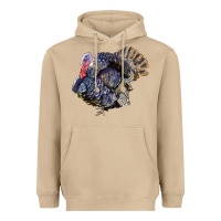 Mushroom Bronze Turkey Heavyweight Hoodie - LillyAllenDesigns