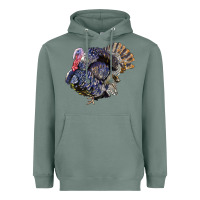 Sage Bronze Turkey Heavyweight Hoodie - LillyAllenDesigns