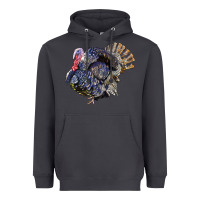 Smoke Bronze Turkey Heavyweight Hoodie - LillyAllenDesigns