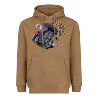 Bronze Turkey Heavyweight Hoodie | Teevron
