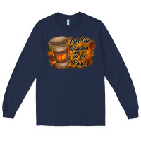 Navy tis the season to be basic Long Sleeve Tee - RacoonDesign