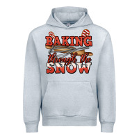 Heather Grey baking through the snow christmas Urban Hoodie - Jasminsmagicworld