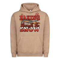 Pigment Burro baking through the snow christmas Urban Hoodie - Jasminsmagicworld