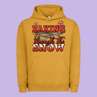 Baking Through The Snow Christmas Urban Hoodie Designed By Jasminsmagicworld