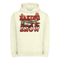 Pigment Pistachio baking through the snow christmas Urban Hoodie - Jasminsmagicworld