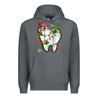 Rock Christmas Teeth Dentist Premium Hoodie - MaliasSmallBusiness