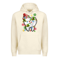 Sandshell Christmas Teeth Dentist Premium Hoodie - MaliasSmallBusiness