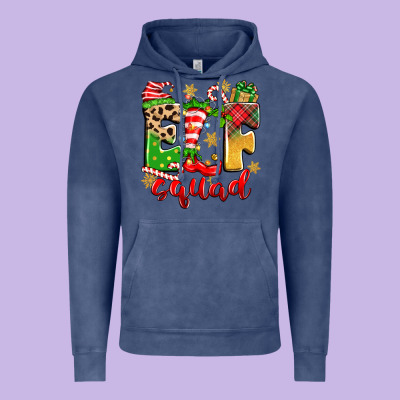 Vintage Hoodie elf squad