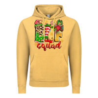 Vintage Mustard elf squad Vintage Hoodie - Zillion Design Studio