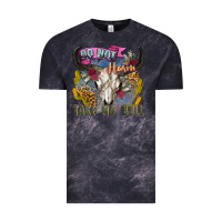Cloud Black do not harm take no bull cow skull Vintage Tee - Zillion Design Studio