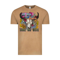 Vintage Camel do not harm take no bull cow skull Vintage Tee - Zillion Design Studio