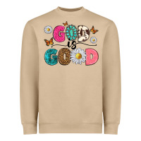Mushroom god is good Heavyweight Sweatshirt - texasbilliewilder