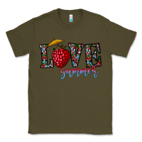Army Green love summer Classic Tee - CowhideDigitalArt
